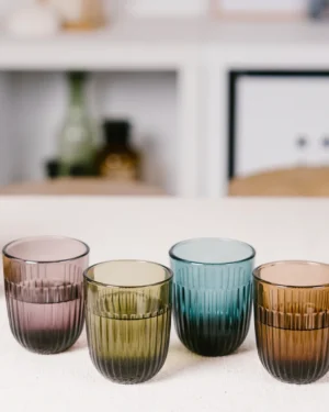 La Rochere Ouessant Tumbler. Mixed Set of 4