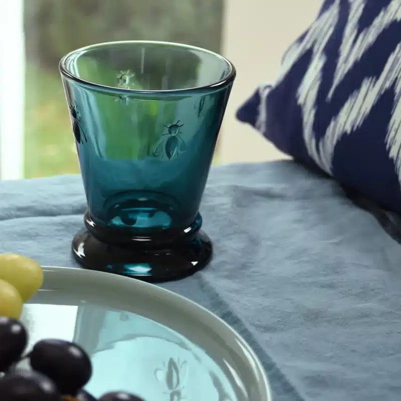 La Rochere Bee Tumbler Blue Glass