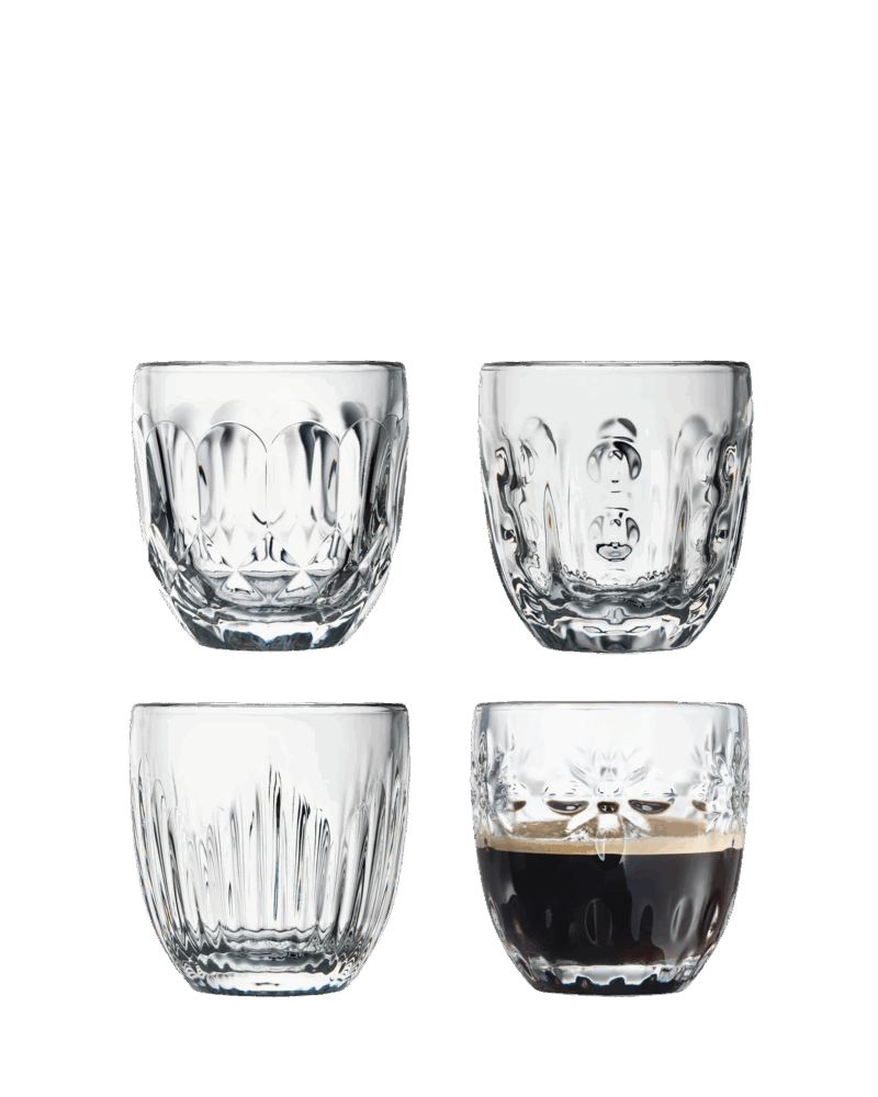 La Rochere Espresso Glasses. Set of 4