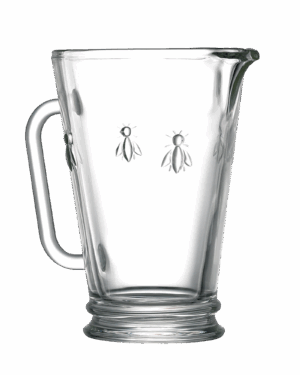 La Rochere Bee Glass Pitcher