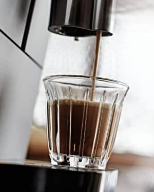 La Rochere Zinc Espresso Glass Espresso Machine