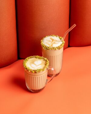 La Rochere Zinc Mugs With Pistachio