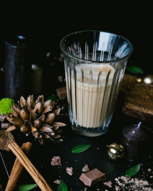 La Rochere Zinc Tall Tumbler with Latte