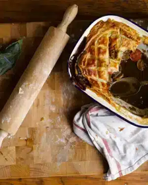 Falconware Pie Dish With Pie