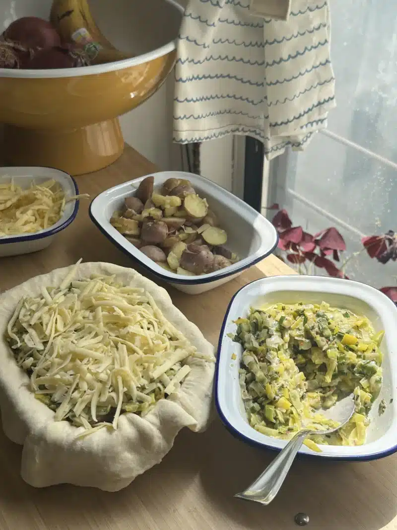 Falconware Pie Dishes Preparation