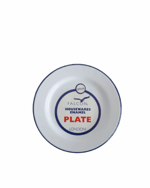 falcon enamelware plate 20cm Falcon Enamelware Side Plate - 20cm