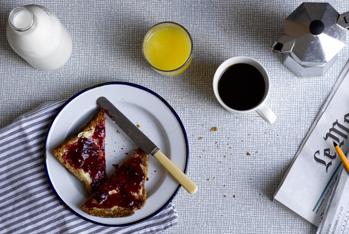 MorseStudio_Falcon_breakfast1_900x Falcon Enamelware Side Plate - 20cm