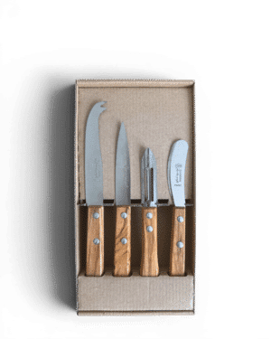 La Fourmi Kitchen Essentials Set - Olive Wood (Set of 4)