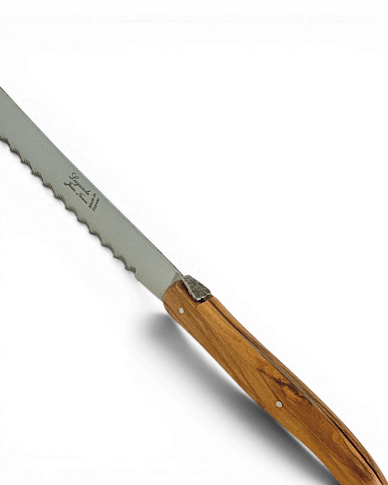 Laguiole Bread Knife – Olive Wood Handle