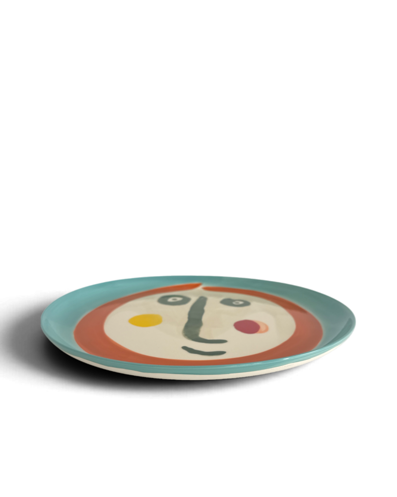 Ottolenghi by Serax Feast Serving Plate with Face No.2 Side Aspect Ottolenghi FEAST Serving Plate with Face No.2