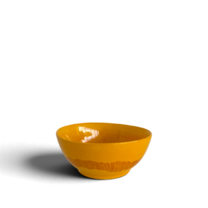 Ottolenghi FEAST Bowls - Yellow with Red Stripes (Set of 4)