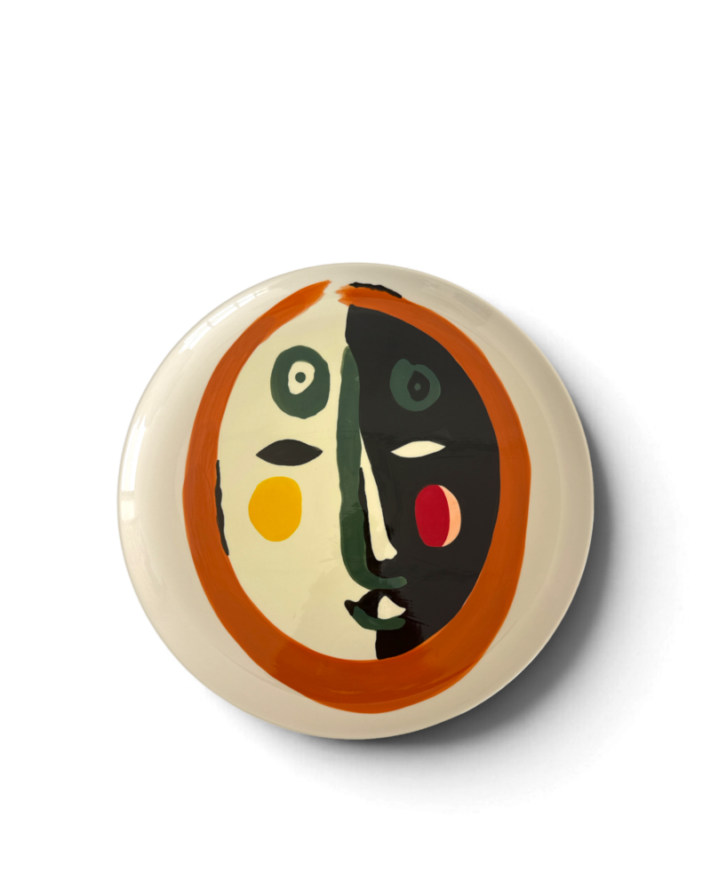 Ottolenghi by Serax Feast Serving Plate with Face No.1 Ottolenghi FEAST Serving Plate with Face No.1
