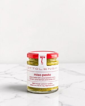 Ottolenghi Miso Pesto on Marble Counter