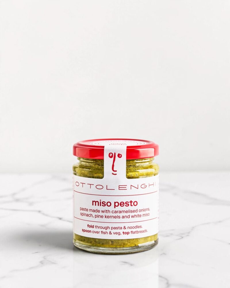 Ottolenghi Miso Pesto on Marble Counter